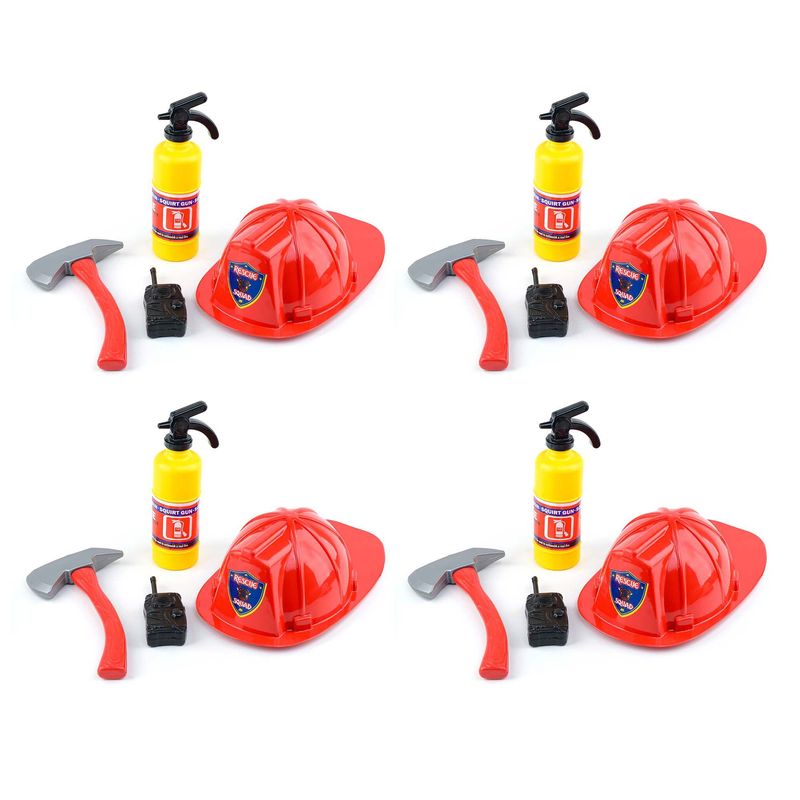 ENERGY PLUS - 4 Set De Bomberos Fomenta Inteligencia Emocional Diversión