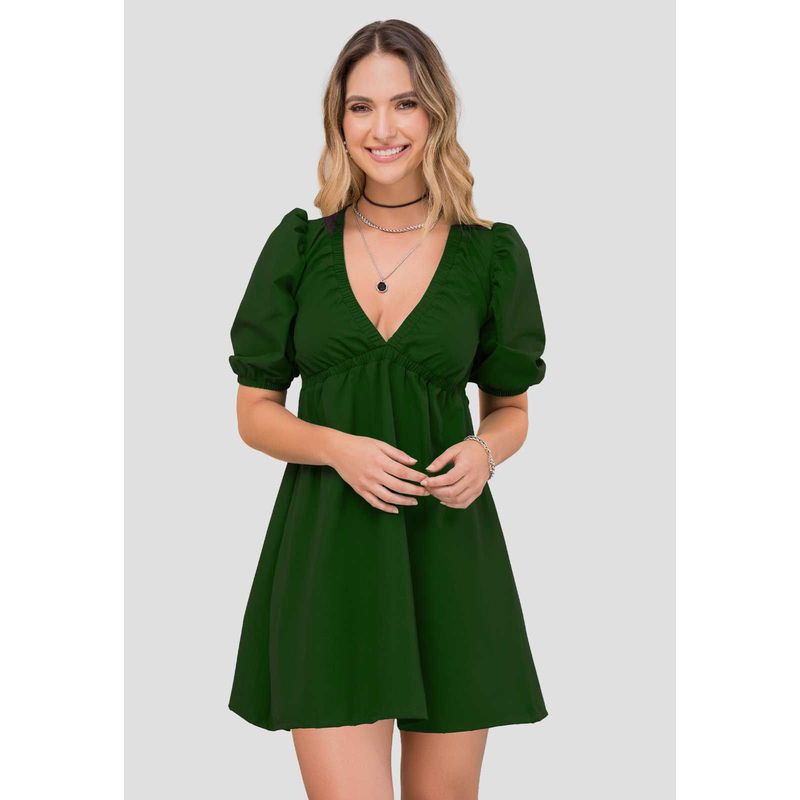 RUTTA - Vestido Corto Mujer Verde Rutta 101724