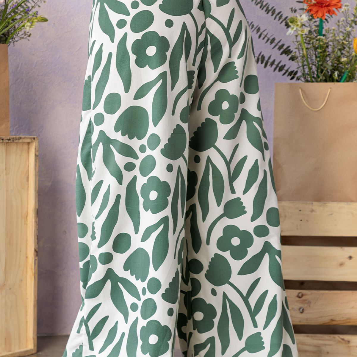 ATYPICAL - Pantalón Mujer Verde Atypical 100125