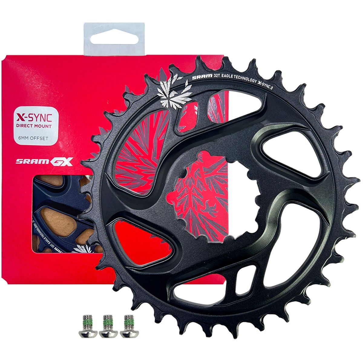 SRAM - Plato Coronilla Bicicleta Monoplato Sram Gx Eagle 6mm  Mtb