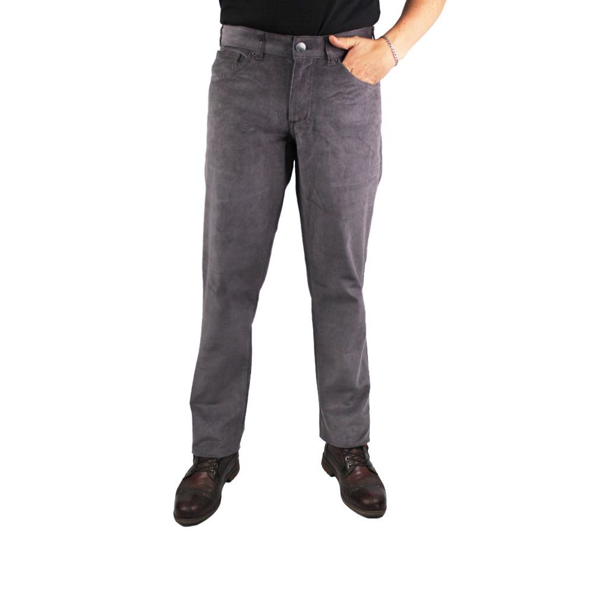 LEC LEE - Pantalón Pana Hombre Staid Hip Lec Lee - Gris