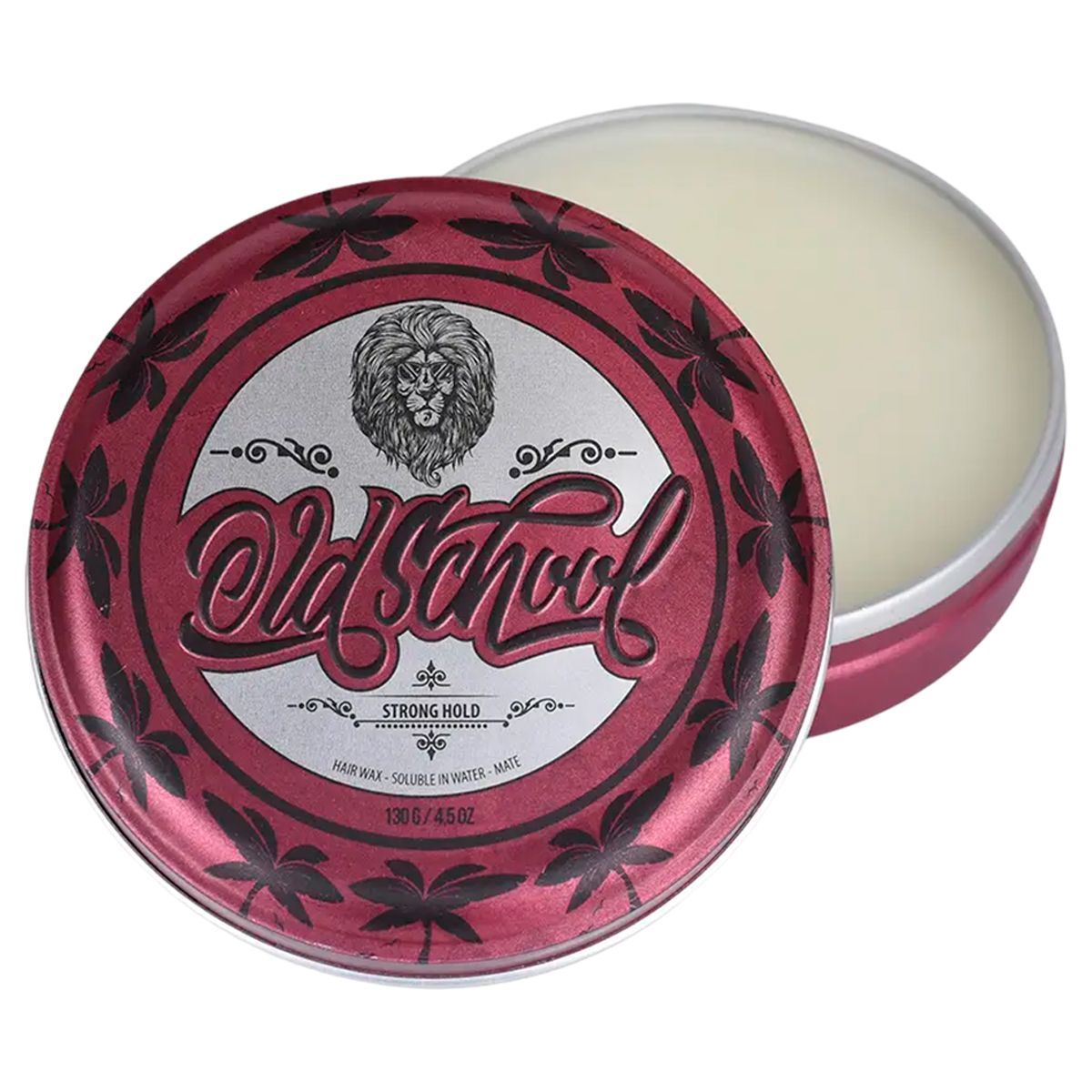 GENERICO - Cera Old School Antiácida Cuídalo Y Moldea Tu Cabello 130g Rosada Mate