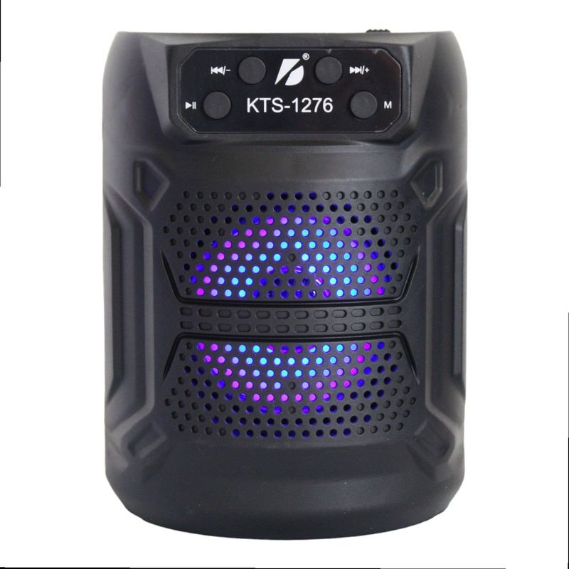 GENERICO - Parlante Bluetooth Portátil Con Luz LED