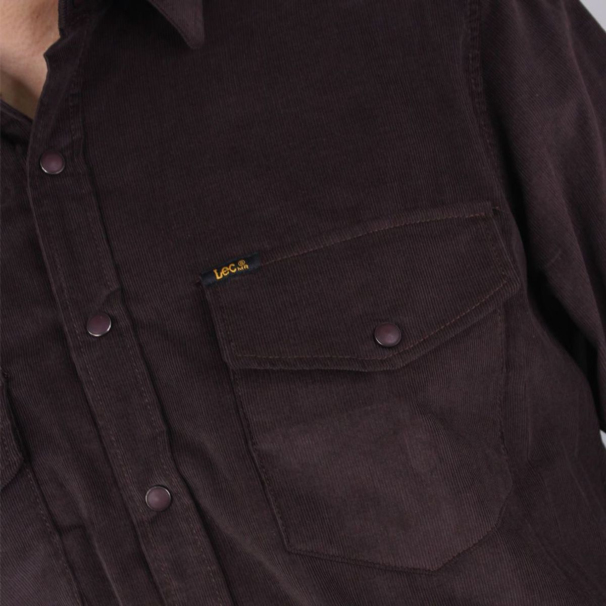 LEC LEE - Camisa En Pana Hombre Lec Lee Cafe-