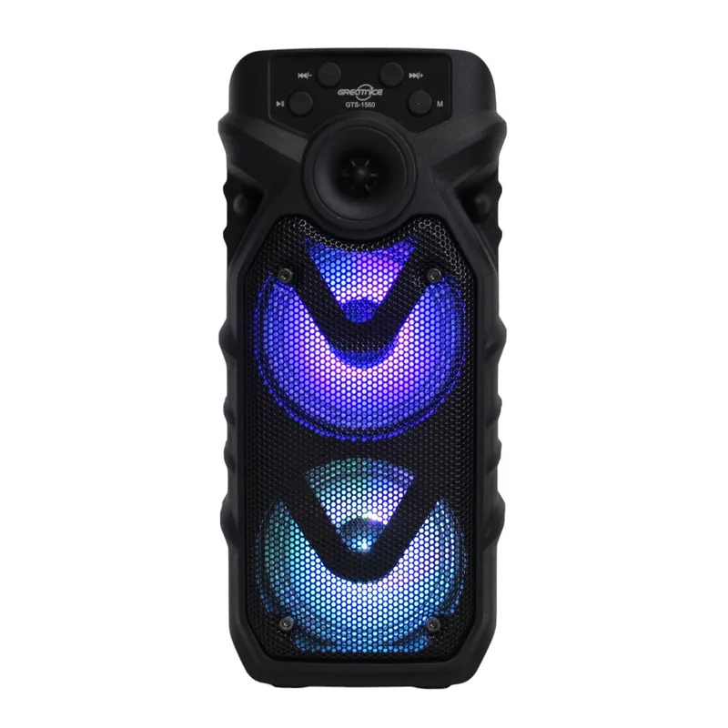 GENERICO - Parlante Portátil con Iluminación Dinámica Sonido y Estilo