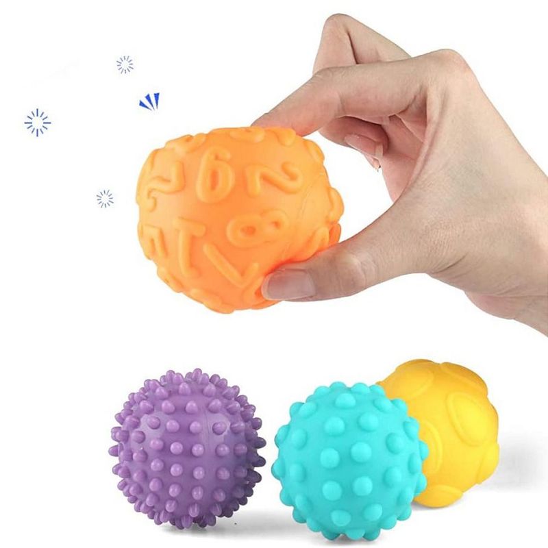 HUANGER - Bolas sensoriales x 10 para bebés huanger