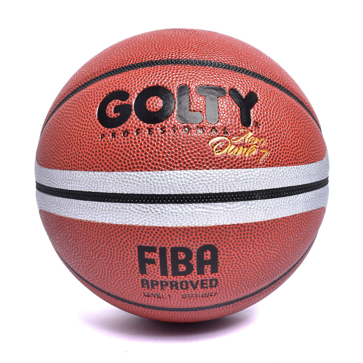 GOLTY - Balón de Baloncesto Profesional Golty Aero Dunk 7 FIBA