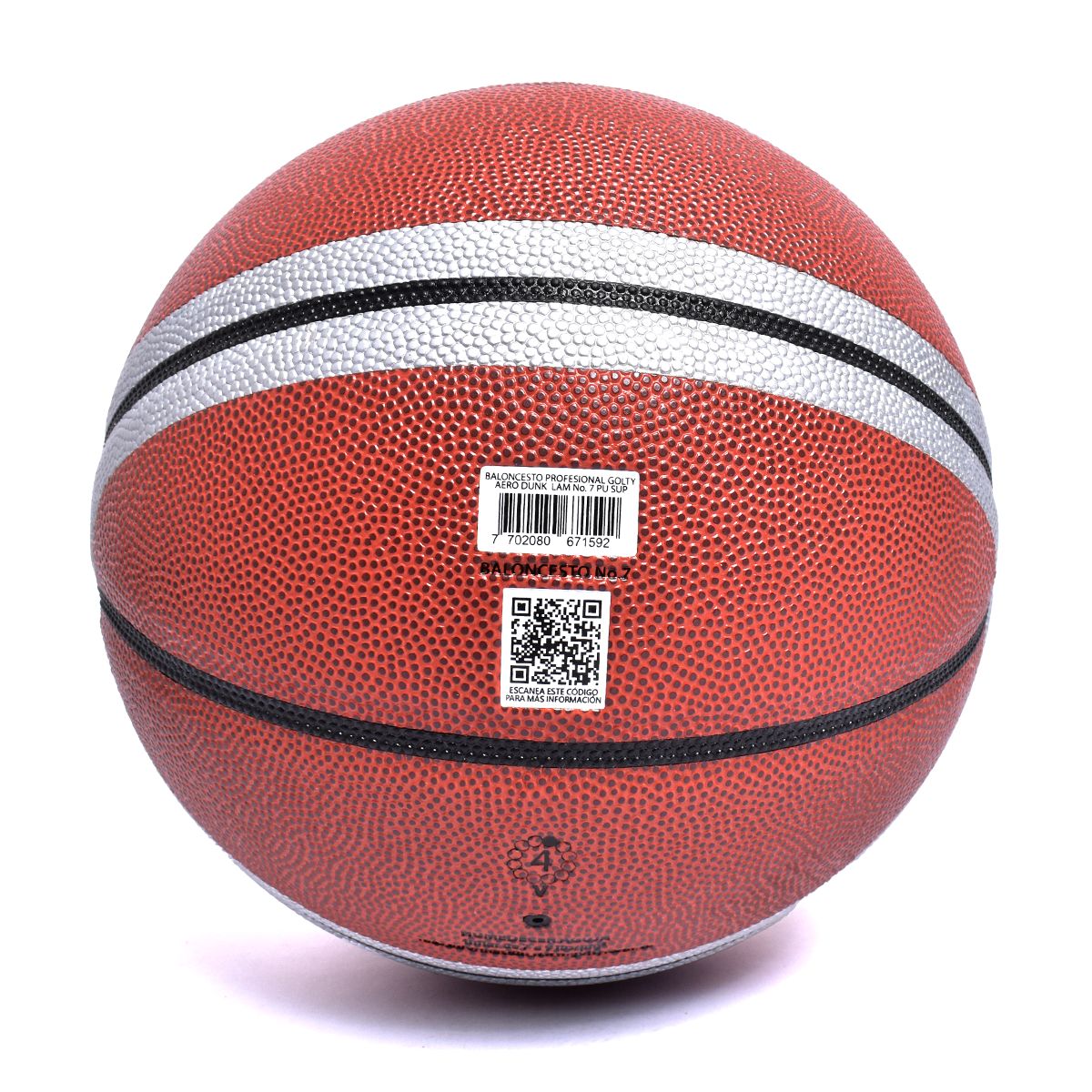 GOLTY - Balón de Baloncesto Profesional Golty Aero Dunk 7 FIBA