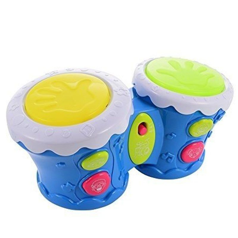 HUANGER - Tambor multifuncional didáctico Huanger música y luces bebé