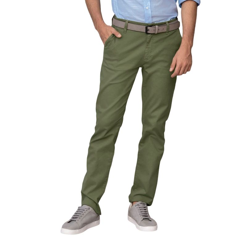 LEO - Leo Pantalón Texas silueta semiajustada