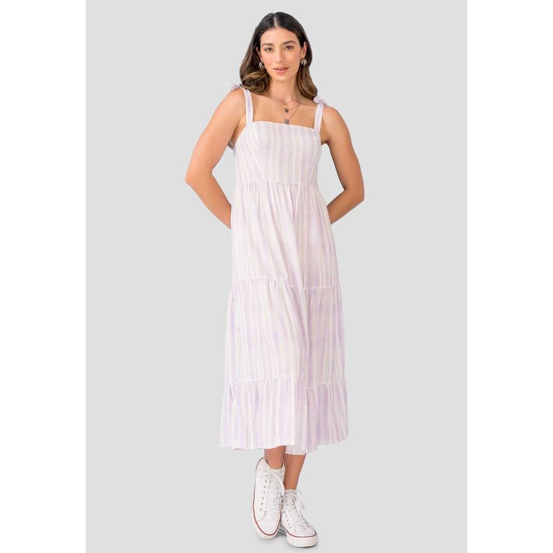 RUTTA - Vestido Largo Mujer Lila Rutta 101721