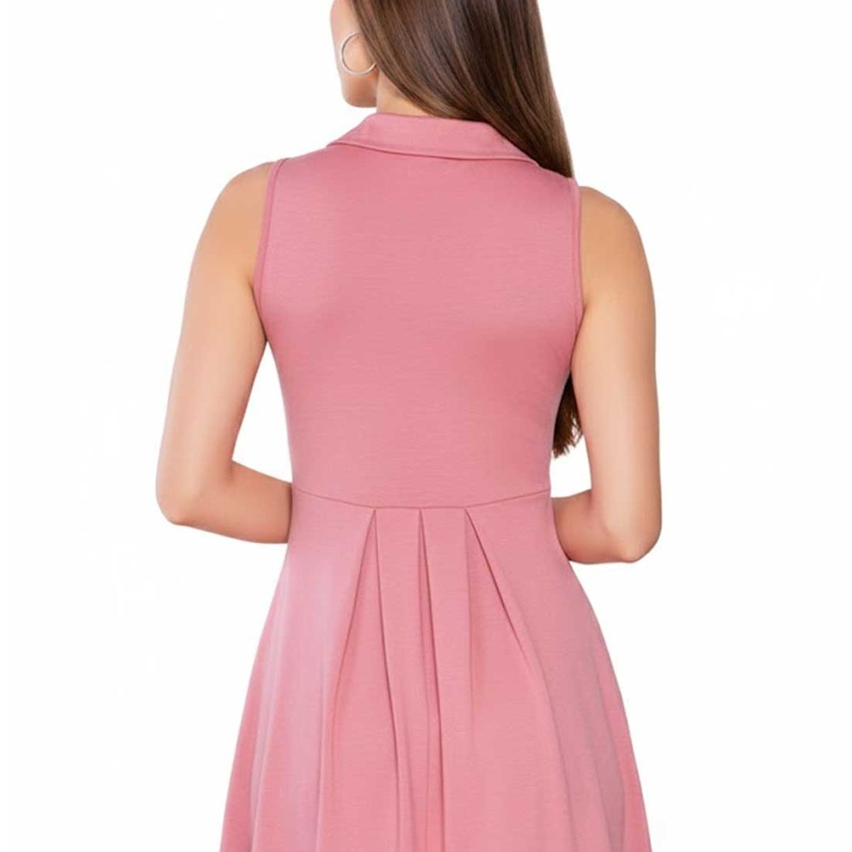MARKETING PERSONAL - Vestido Corto Mujer Rosa Mp 16860