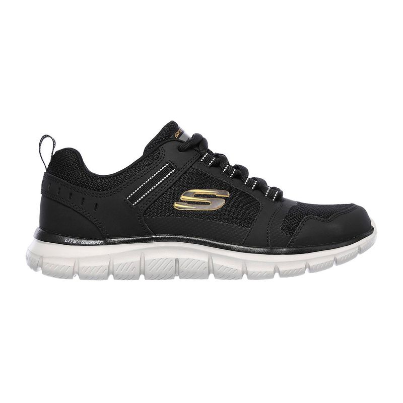 SKECHERS - TENIS SKECHERS NEGRO PARA HOMBRE SK TRACK KNOCKHILL BLACK 232001BKGD