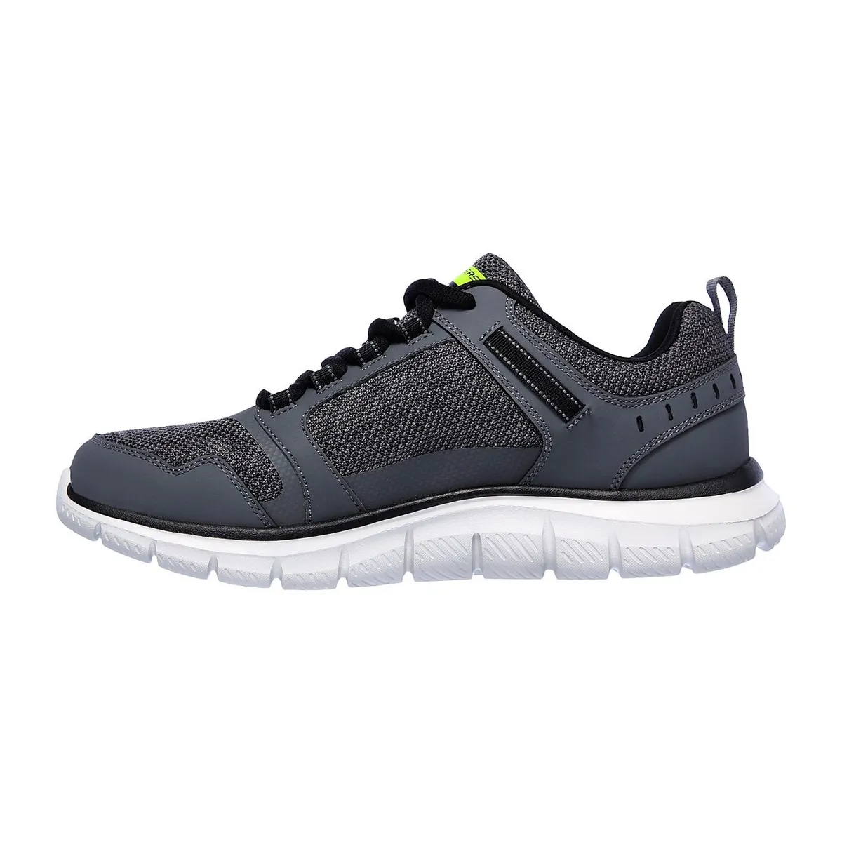 SKECHERS - TENIS SKECHERS GRIS PARA HOMBRE SK TRACK KNOCKHILL CHARCOAL 232001CCBK