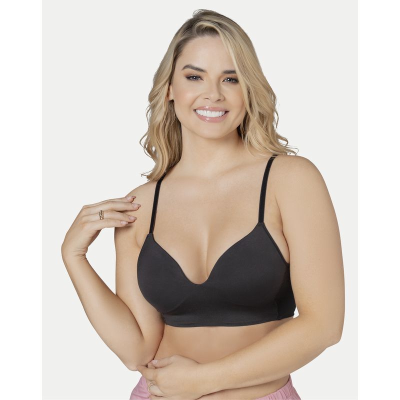 FORMAS INTIMAS - Bustier Mujer Negro FI 5533