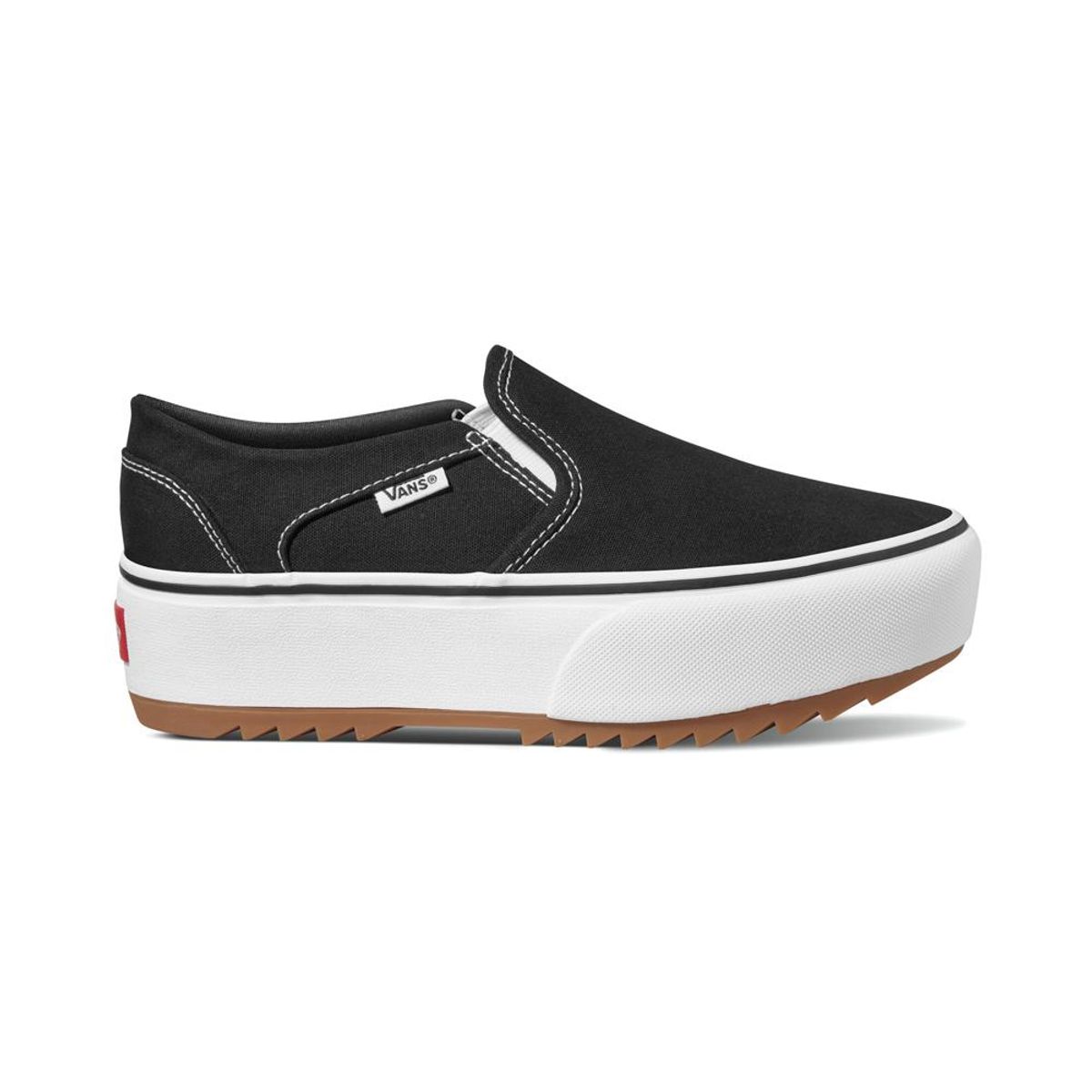 VANS - Tenis Vans Asher Platform St Mujer-Negro