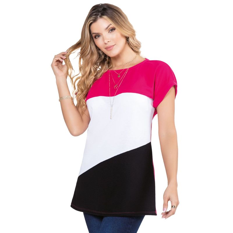 MARKETING PERSONAL - Blusón Mujer Multicolor Mp 16924