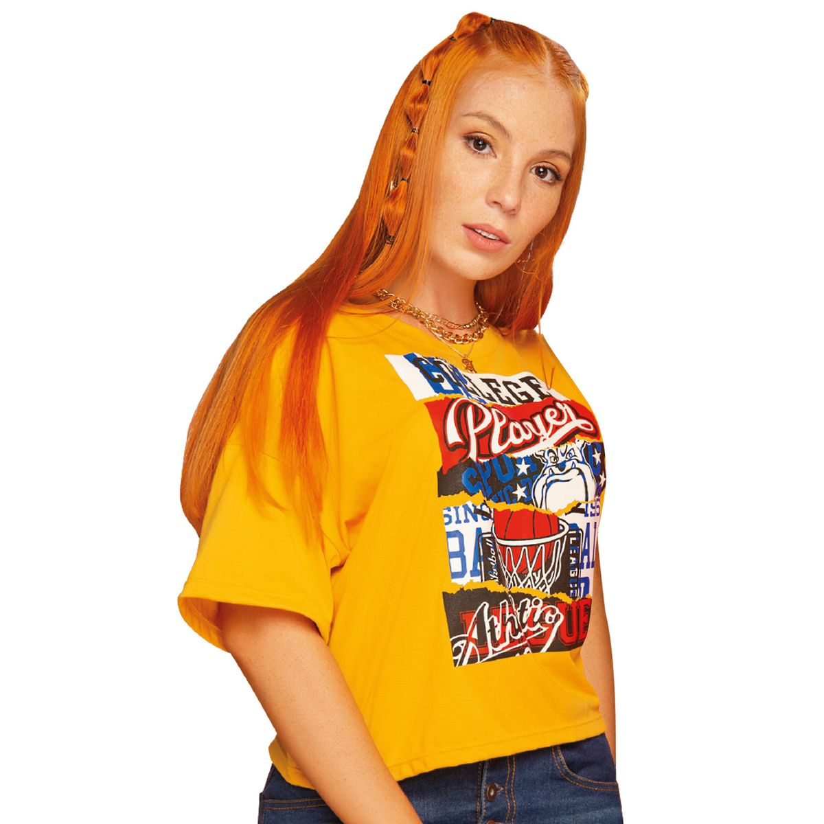 ATYPICAL - Camiseta Mujer Amarillo Atypical 16987