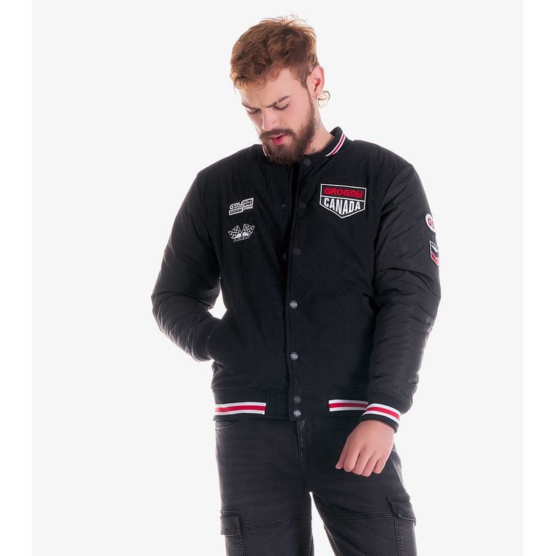 GROGGY - Chaqueta Bomber Masculina Groggy