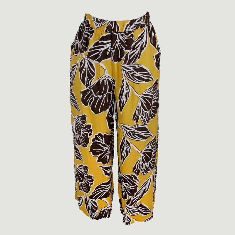 L Y H - Capri Para Mujer Amarillo Marca L&H