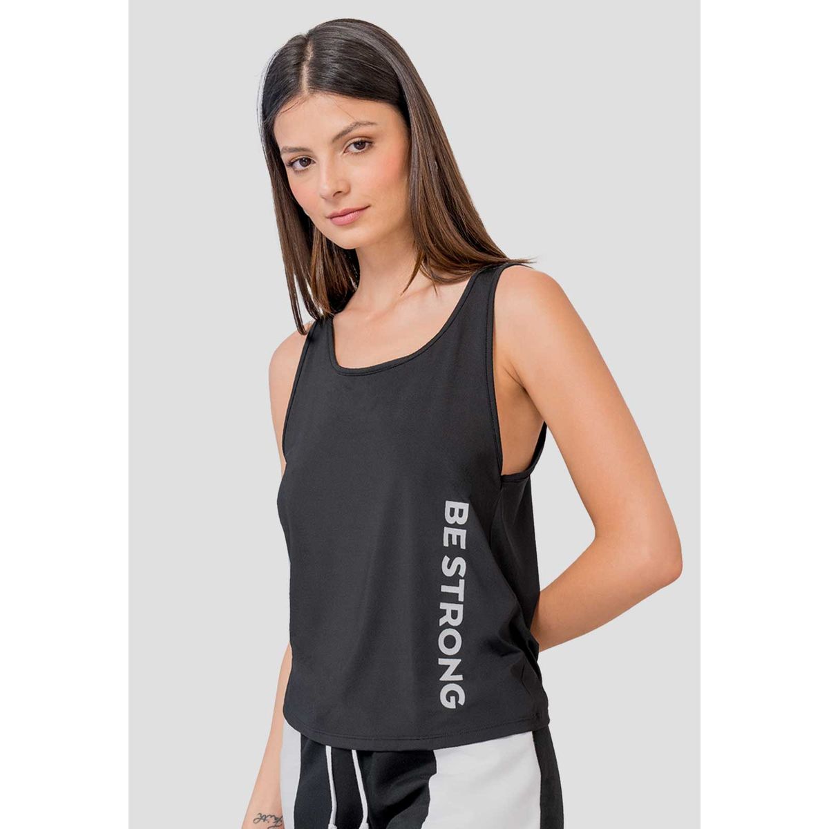 FORMAS INTIMAS - Blusa Mujer Negro FI 101649