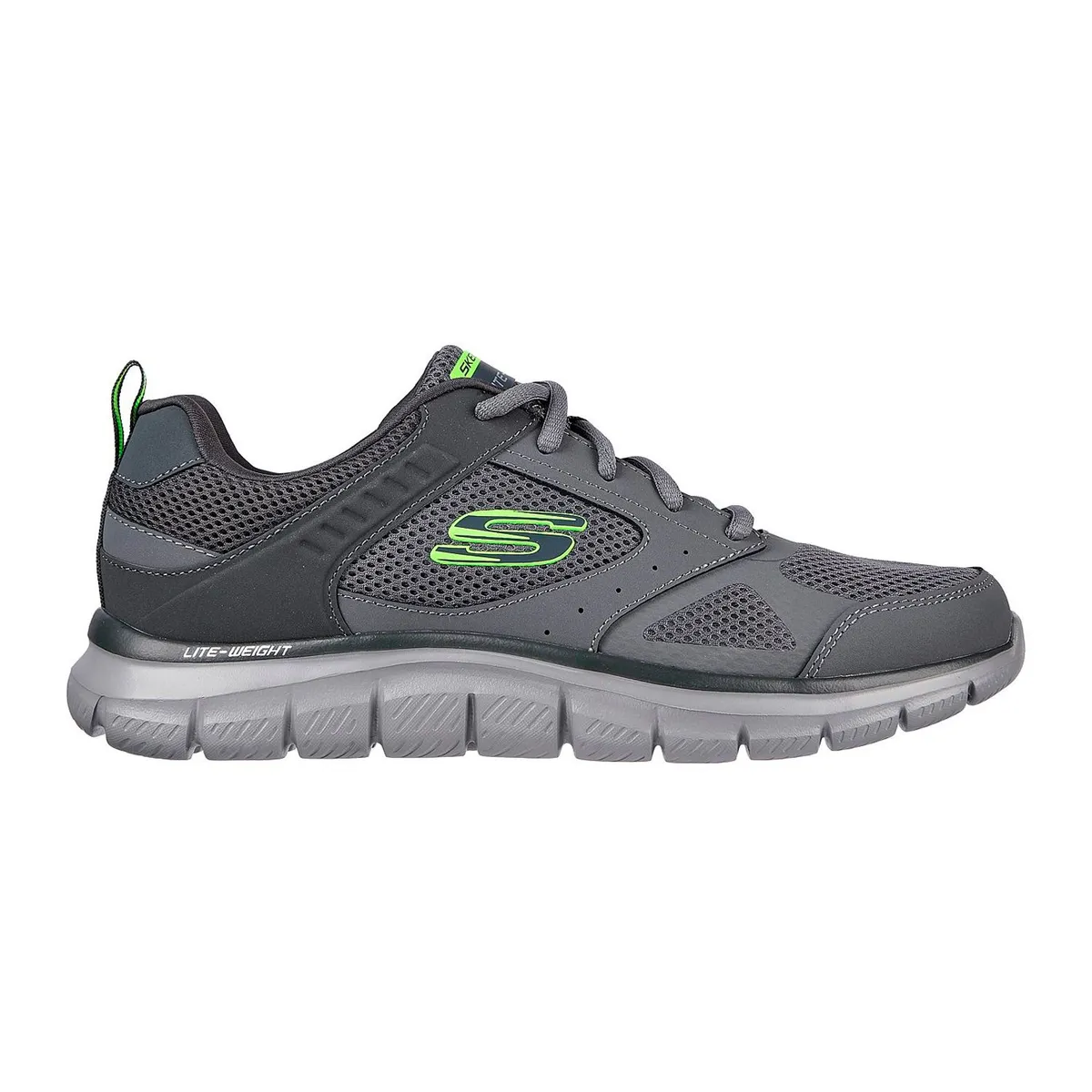 SKECHERS - TENIS SKECHERS GRIS PARA HOMBRE SK TRACK SYNTAC CHARCOAL 232398CHAR