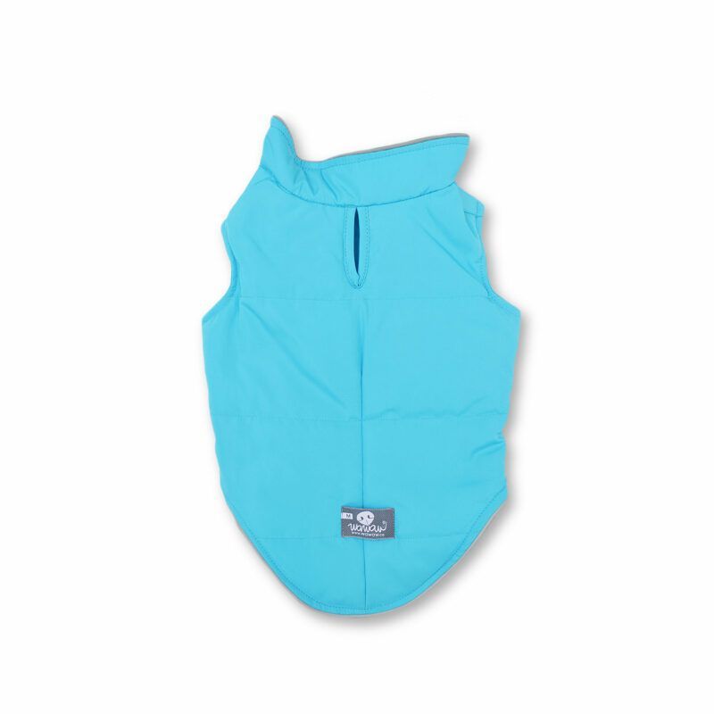 WAWAW - Chaleco para perro  talla L lifesavers turquesa embone reflectivo 2 Wawaw