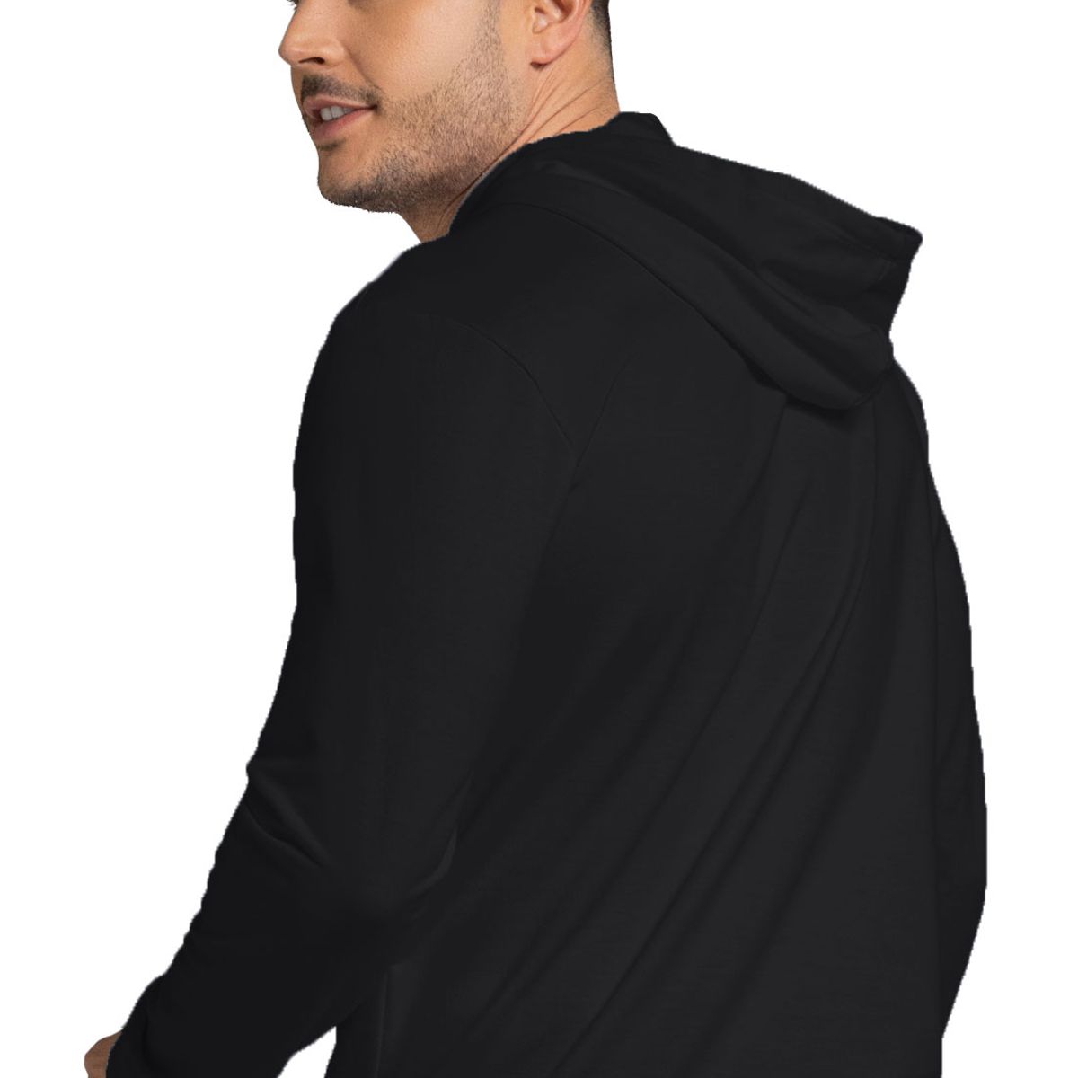 MARKETING PERSONAL - Buzo Hombre Negro Mp 393