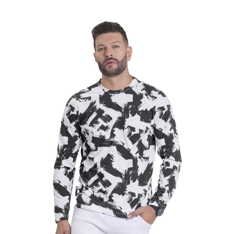 MARKETING PERSONAL - Camibuzo Hombre Gris Mp 3815