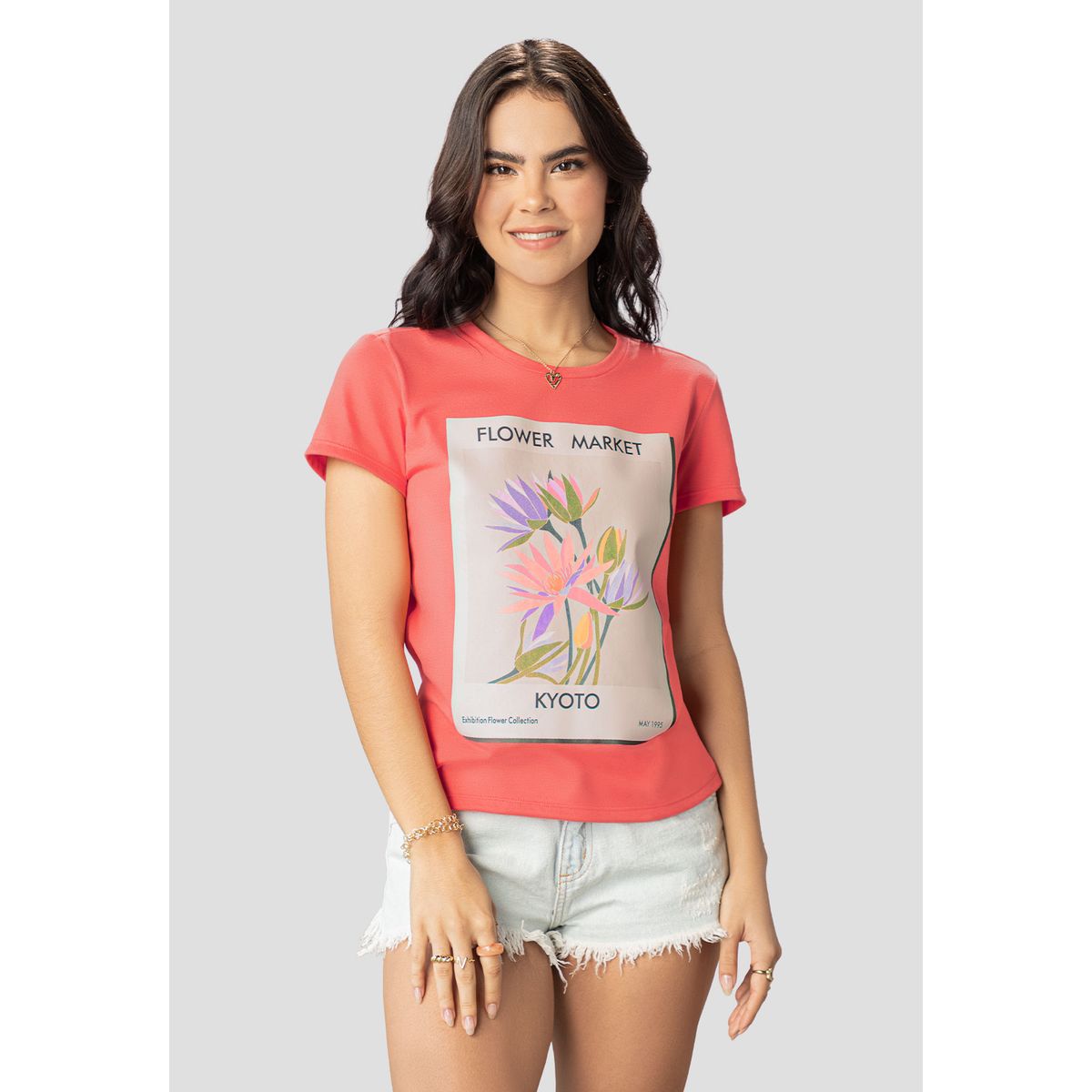 ATYPICAL - Camiseta Mujer Coral Atypical 102190
