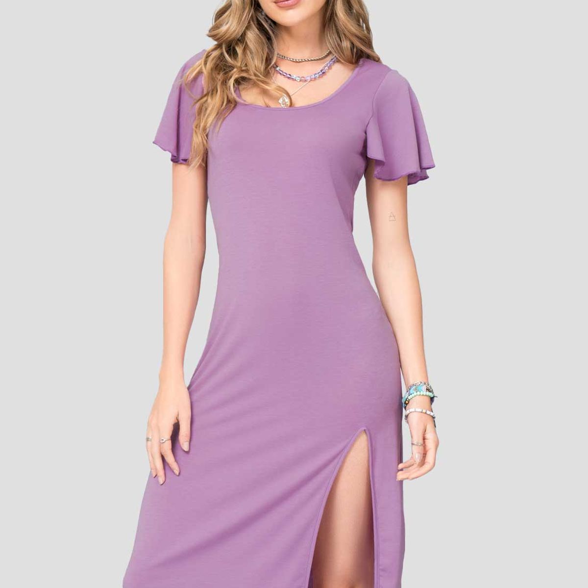 RUTTA - Vestido Largo Mujer Morado Rutta 101447