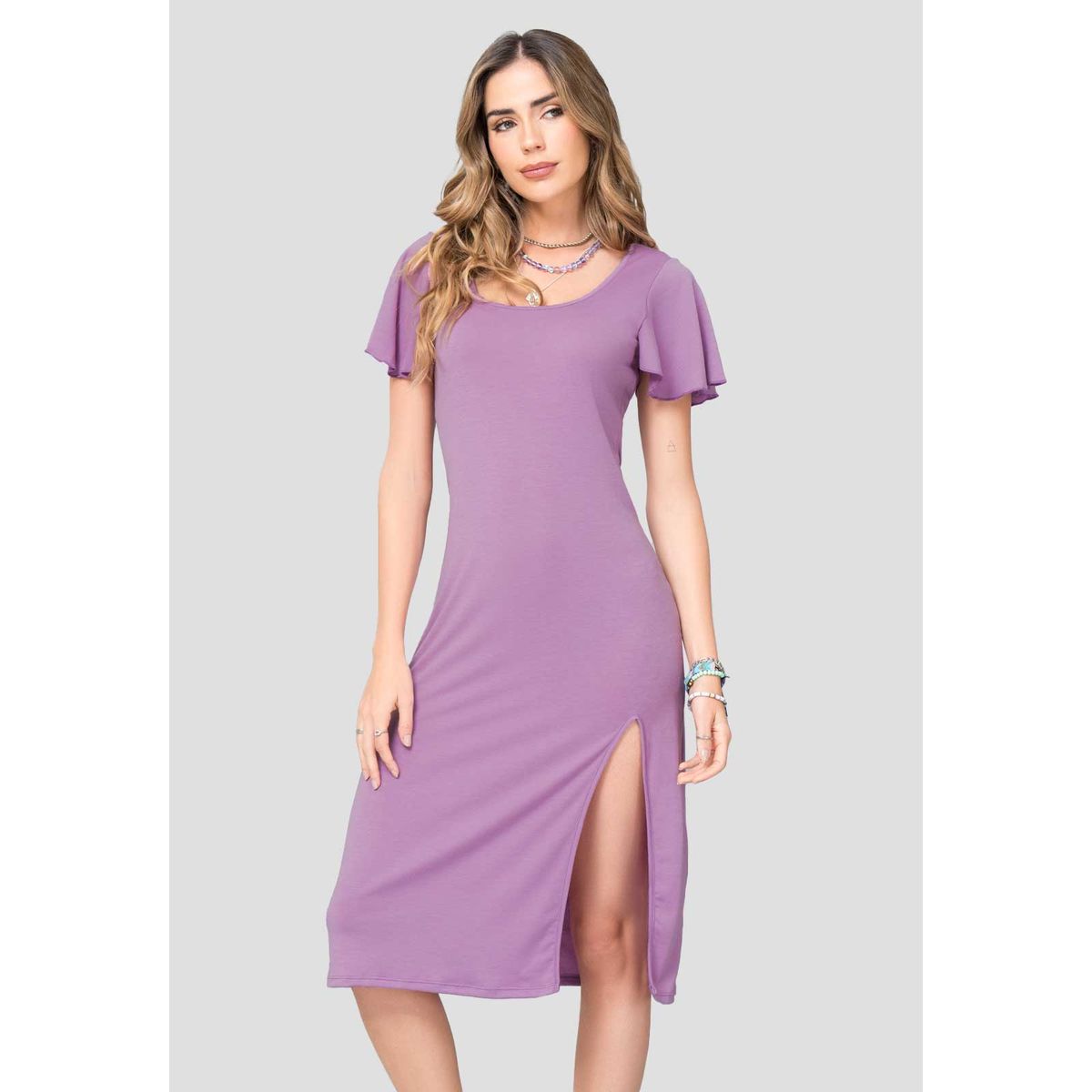 RUTTA - Vestido Largo Mujer Morado Rutta 101447