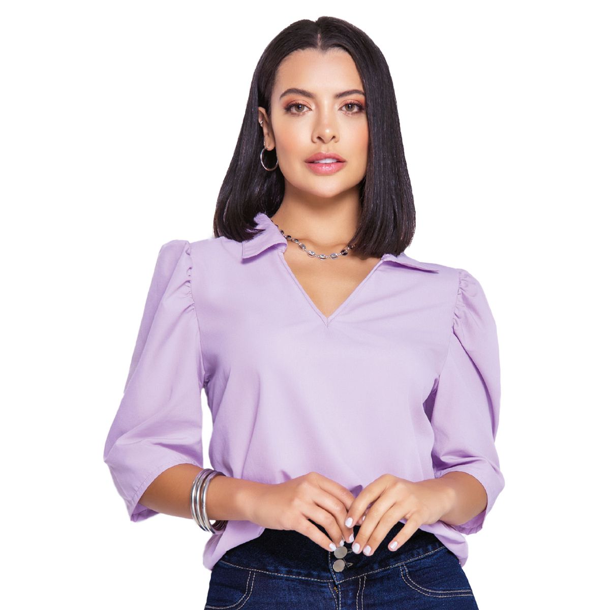 MARKETING PERSONAL - Blusa Mujer Lila Mp 16914