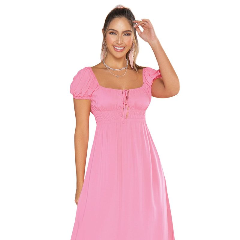 ATYPICAL - Vestido Largo Mujer Rosa Atypical 33462