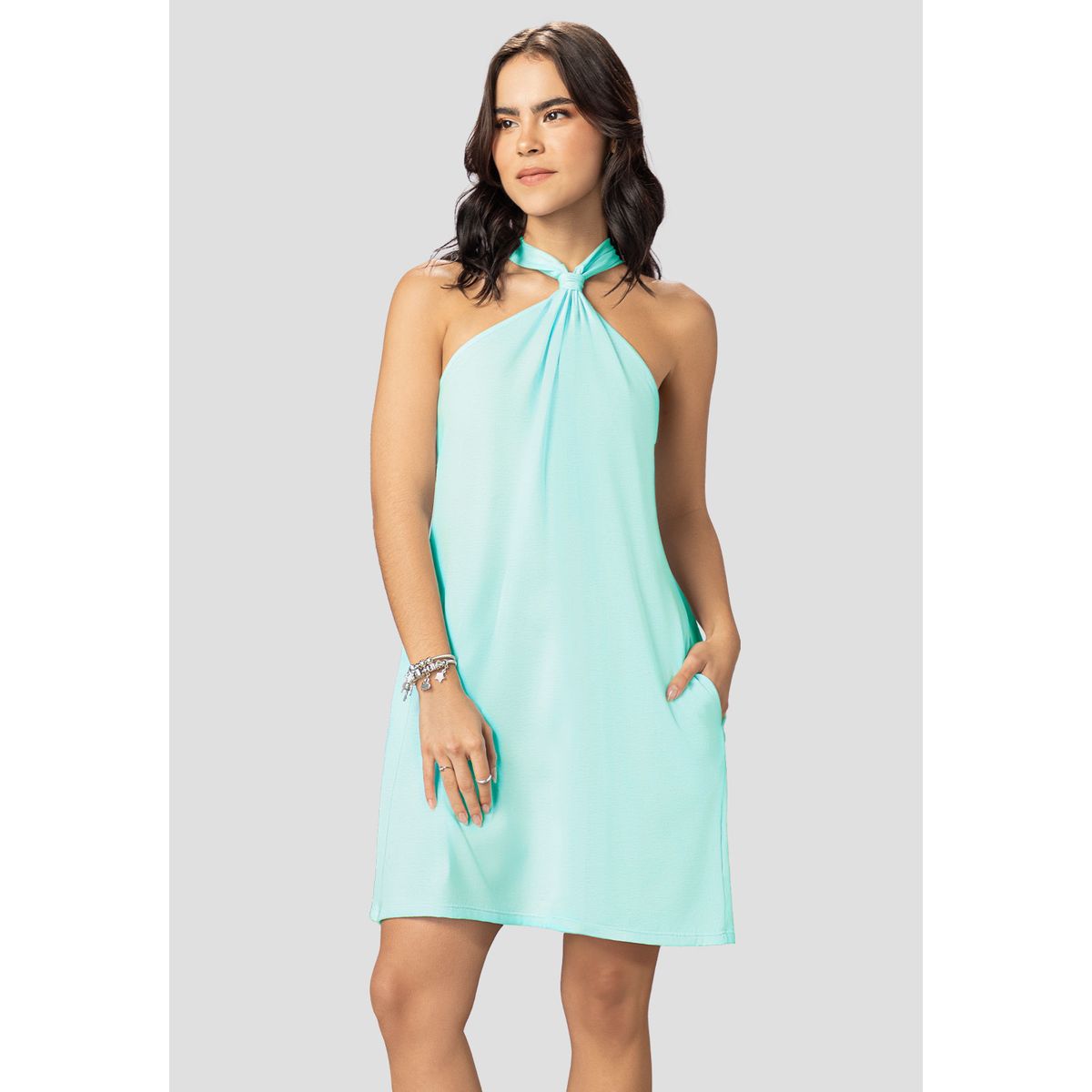 ATYPICAL - Vestido Corto Mujer Azul Atypical 3272