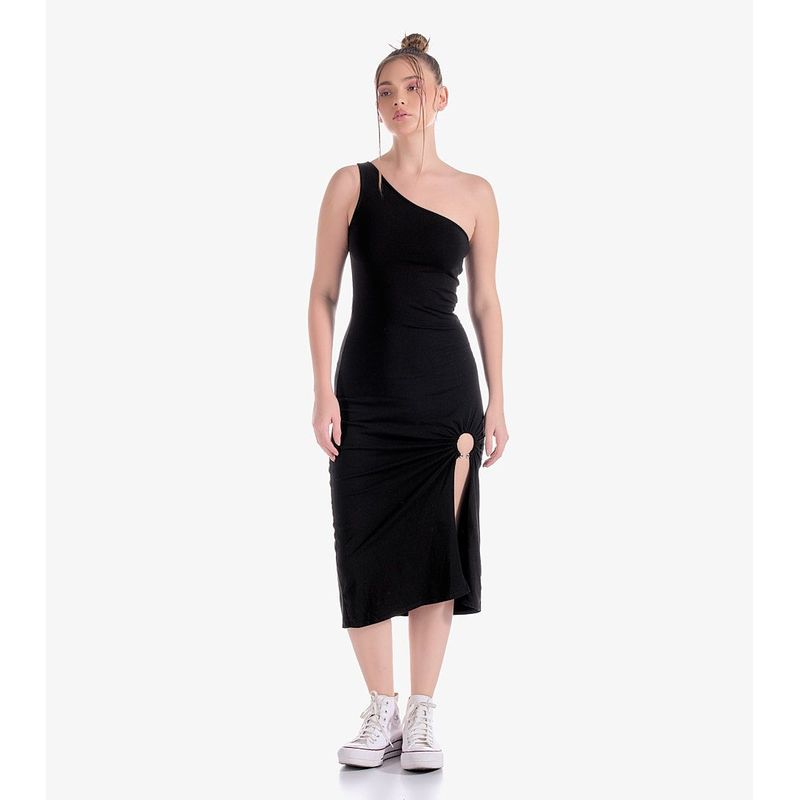 TYPER - Vestido de Un Hombro para Mujer Typer