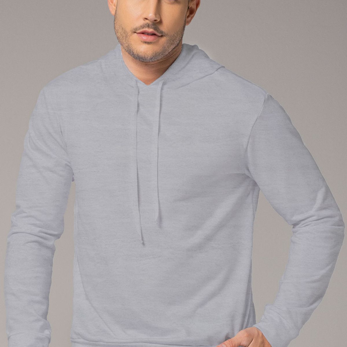 MARKETING PERSONAL - Buzo Hombre Gris Mp 393