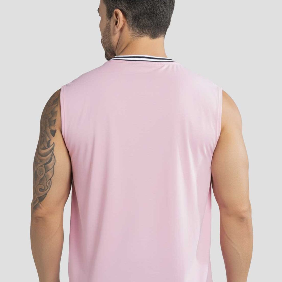 MARKETING PERSONAL - Camisilla Hombre Rosa Mp 101775