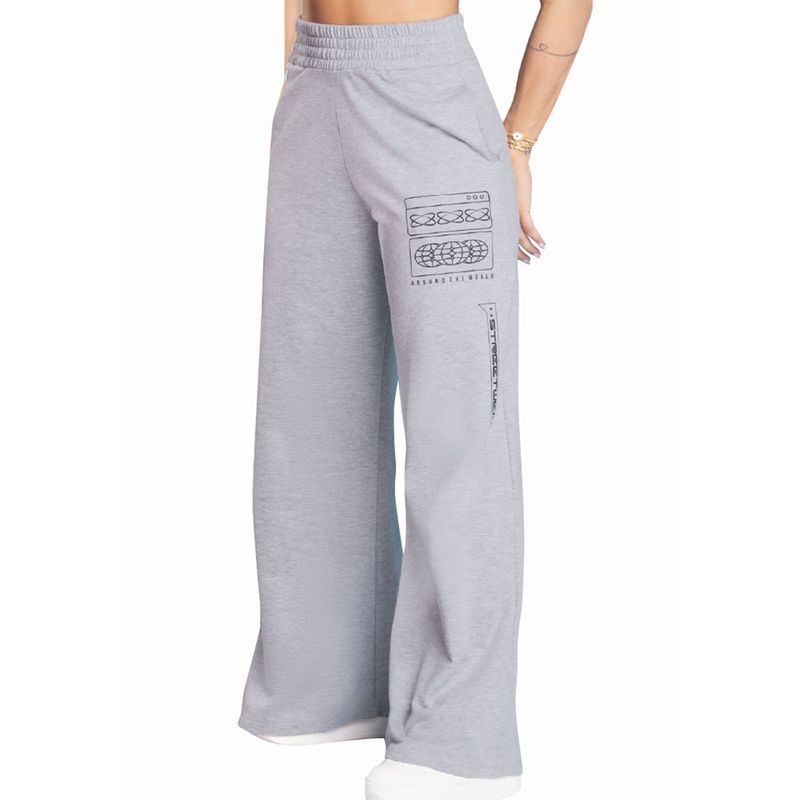 ATYPICAL - Pantalón Mujer Gris Atypical 9583