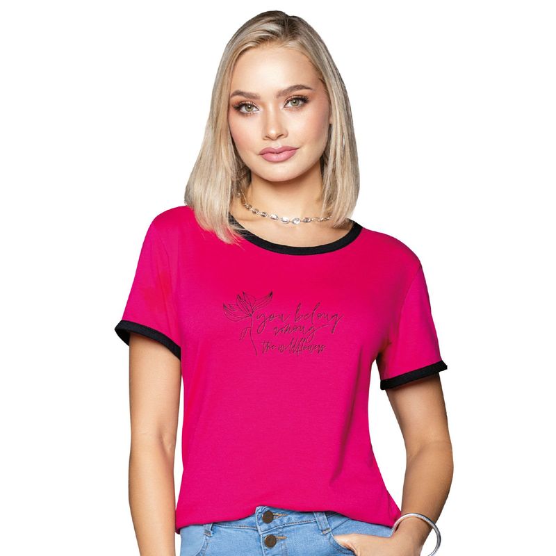 MARKETING PERSONAL - Camiseta Mujer Fucsia Mp 32722