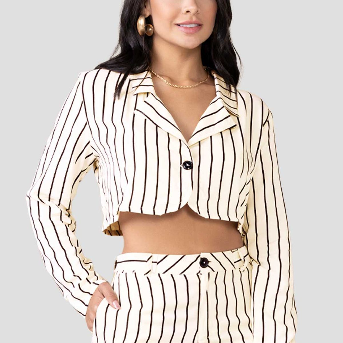 MARKETING PERSONAL - Blazer Mujer Blanco Mp 100294
