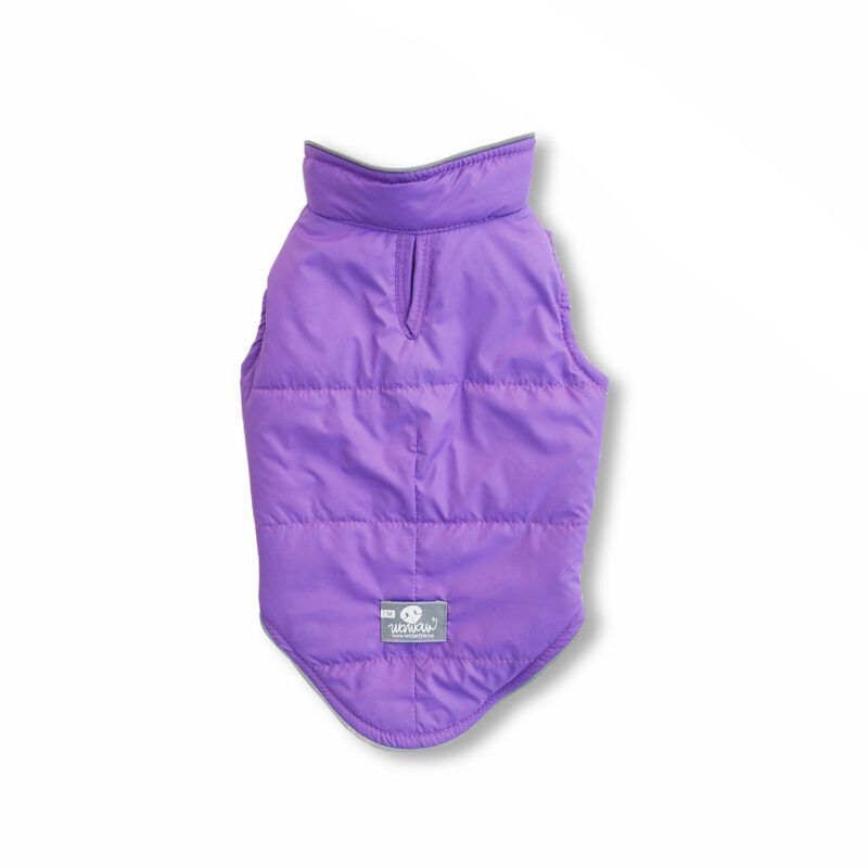 WAWAW - Chaleco para perro  talla S lifesavers morado embone reflectivo 2 Wawaw