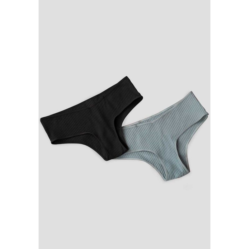 FORMAS INTIMAS - Cachetero Paq X2 Mujer Azul FI 101522