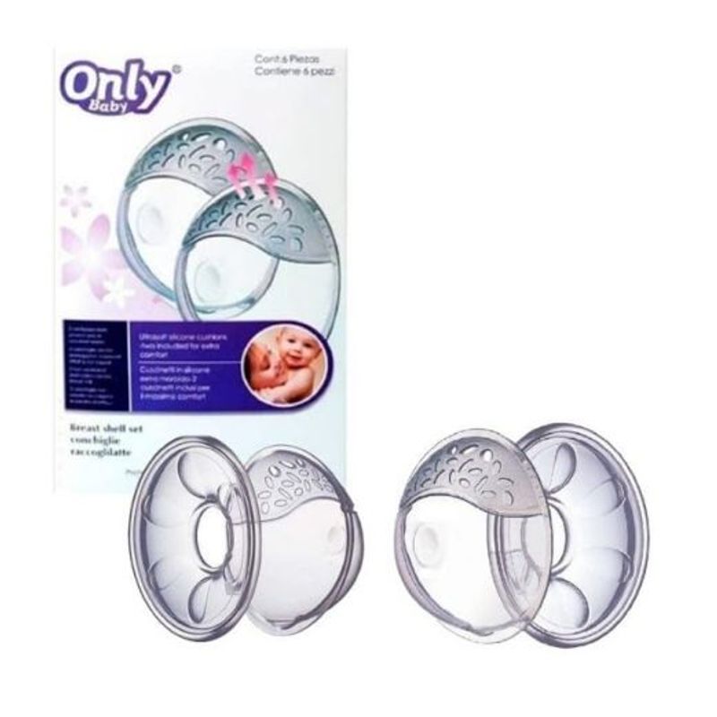 ONLYBABY - Conchas Recolectoras Only Baby Lactancia Leche Materna