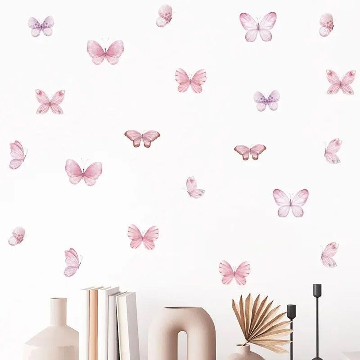 FRAGOLA KIDS - Sticker Vinilos Decorativos Pared Adhesivos Infantiles Bebe Mariposas