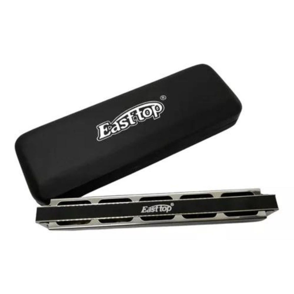 MAZUGI - Armonica 24 Celdas Instrumento Viento Estuche Harmonica Fina