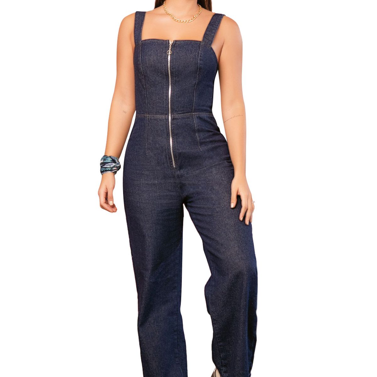 ATYPICAL - Enterizo Largo Mujer Azul Atypical 31526