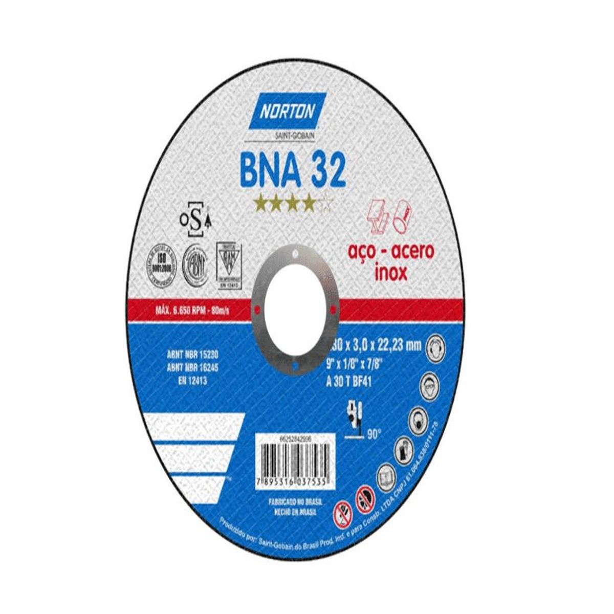 NORTON - FIBRODISCO SEED GEL GR-36 F-944 7  X 7/8