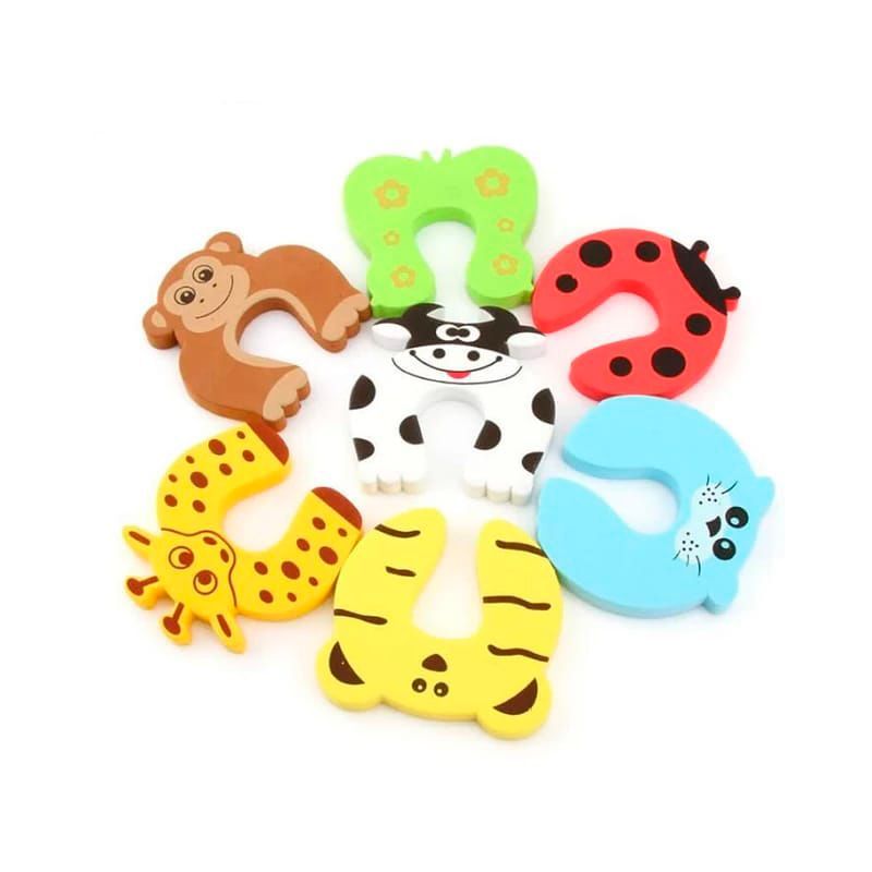 GENERICO - SET DE PROTECCIÓN DEL BEBÉ-PUERTAS/CAJONES X 4 UNDS OMC-110