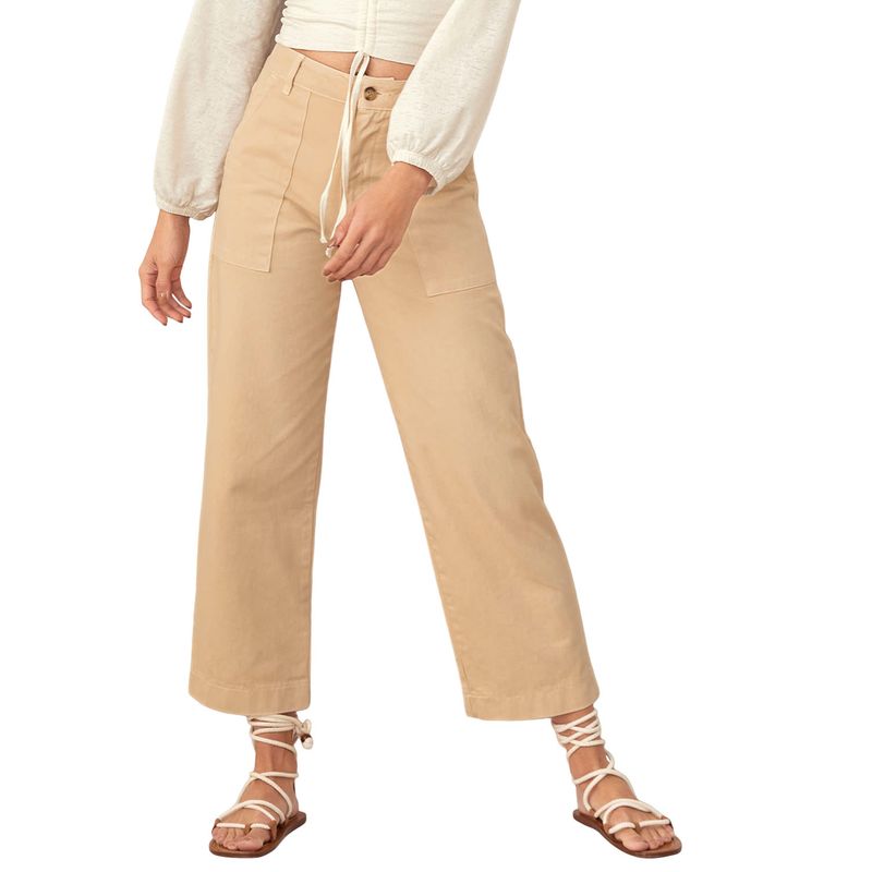 LEONISA - Leonisa Pantalón bota recta con bolsillos funcionales
